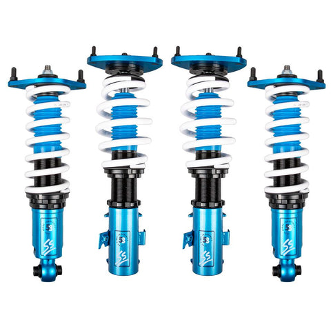Subaru WRX Coilovers (08-14) FIVE8 SS Sport Height Adjustable w/ Front Camber Plates