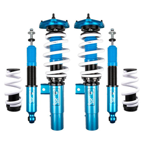 VW Golf/Golf R MK6 Coilovers (10-14) FIVE8 SS Sport Height Adjustable w/ Front Camber Plates