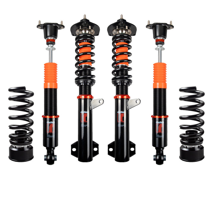 Mercedes C63 AMG Sedan Coilovers (08-14) Riaction GT-1 32 Way Adjustable w/ Front Camber Plates