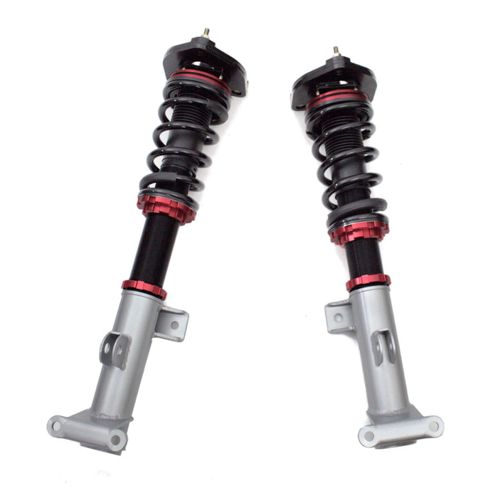 Mercedes C63 AMG W204 Inverted Coilovers (10-15) [w/o PASM] Godspeed MAXX-SPORT - 20 Way Adjustable w/ Front Camber Plates