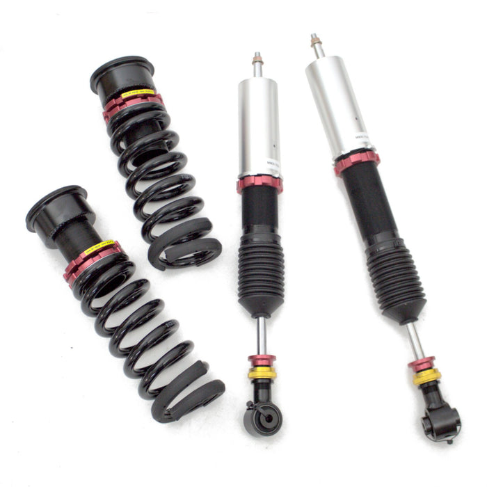 Mercedes C63 AMG W204 Inverted Coilovers (10-15) [w/o PASM] Godspeed MAXX-SPORT - 20 Way Adjustable w/ Front Camber Plates