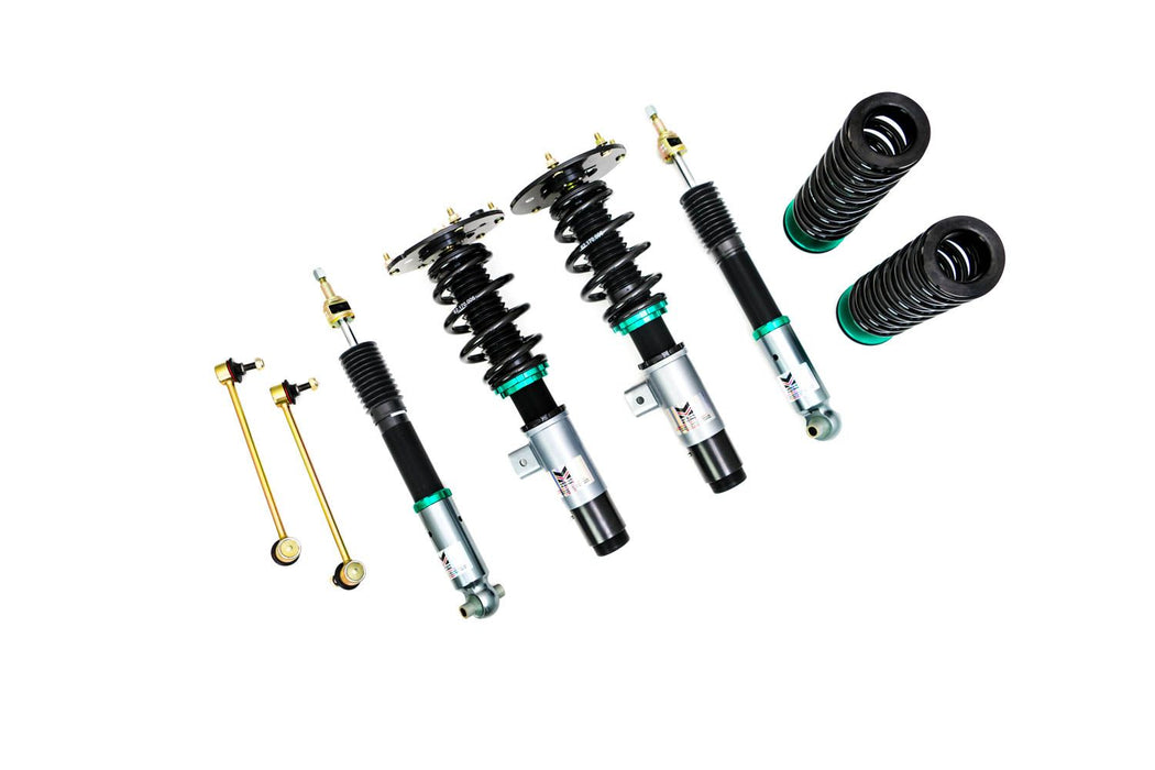 BMW 3 Series RWD Coilovers (12-18) [5-Bolt Front Strut] Megan Racing Euro II Series - 32 Way Adjustable w/ Front Camber Plates