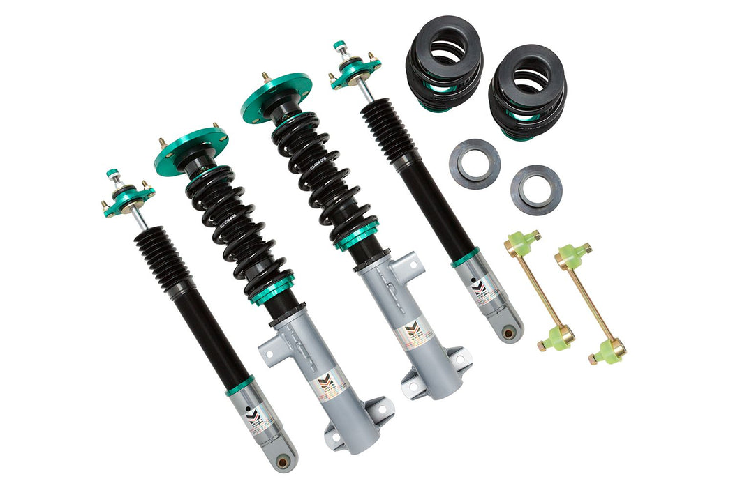 BMW 318ti Coilovers (1992-1998) Megan Racing Euro II Series - 32 Way Adjustable w/ Front Camber Plates