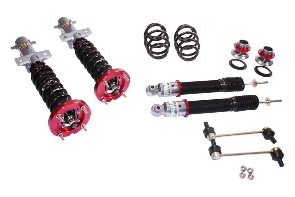 Ford Mustang S197 Coilovers (2005-2014) Megan Racing Street Series - 32 Way Adjustable w/ Front Camber Plates