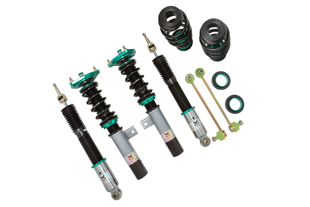VW Golf GTI Coilovers MK5 (06-09) MK6 (10-14) Megan Racing Euro II Series - 32 Way Adjustable w/ Front Camber Plates