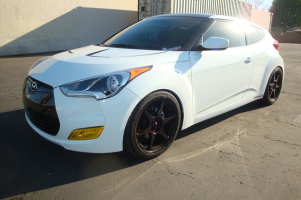 Hyundai Veloster Coilovers (2012-2018) Megan Racing Street Series - 32 Way Adjustable w/ Front Camber Plates
