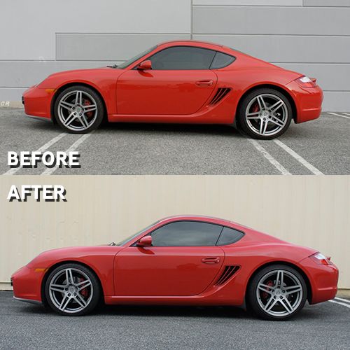 Porsche Cayman 987 Coilovers (2005-2012) [Non-PASM] Megan Racing Track Series - 32 Way Adjustable w/ Front Camber Plates
