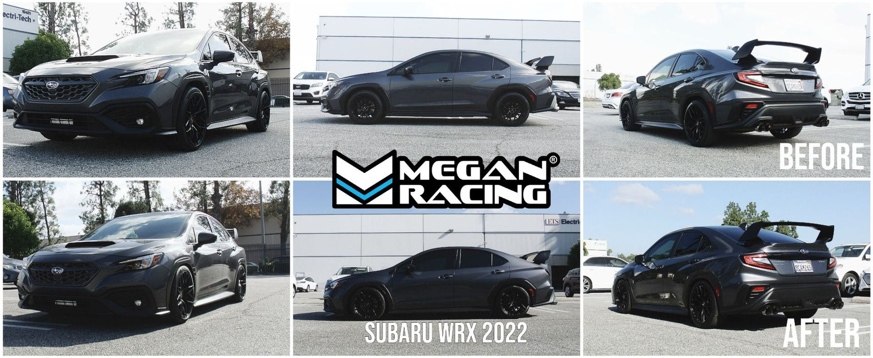 Subaru WRX Coilovers (2022-2023) Megan Racing EZ II - 15 Way Adjustable