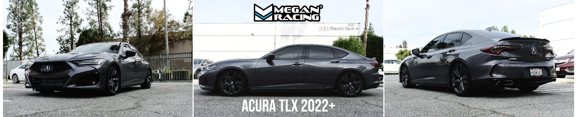 Acura TLX Coilovers (2022-2023) Megan Racing EZ II - 15 Way Adjustable