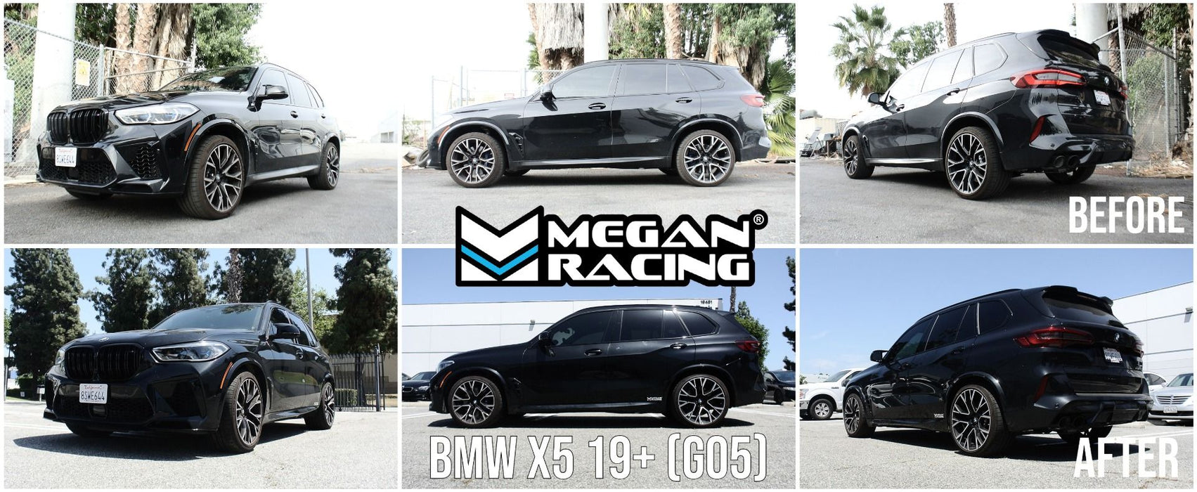 BMW X5M G05 / X6M G96 AWD Coilovers (2019-2022) Megan Racing Euro 1 Series - 30 Way Adjustable