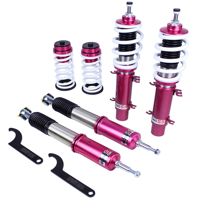 VW Beetle FWD A4 Coilovers (98-10) [49mm Front Axle Clamp] Godspeed MonoSS - 16 Way Adjustable