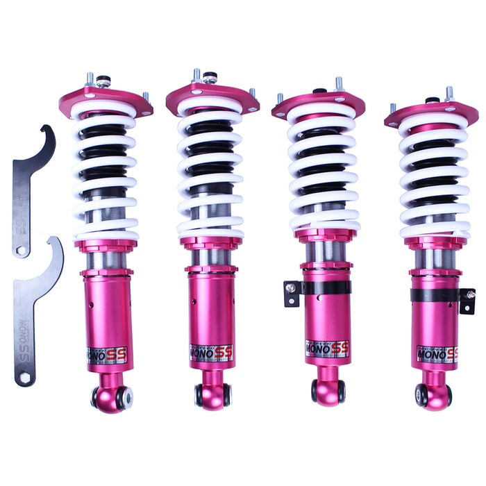 Toyota Cressida Coilovers (92-01) Godspeed MonoSS - 16 Way Adjustable w/ Front Camber Plates
