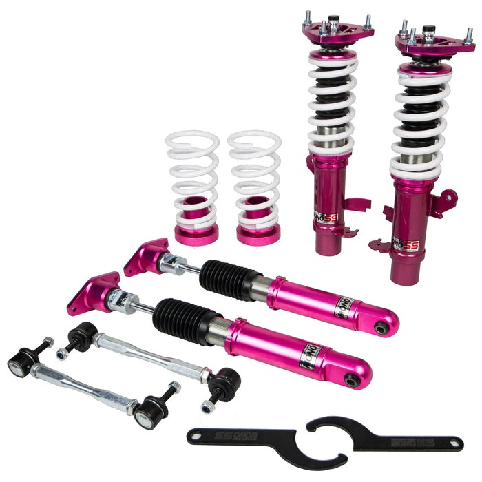 Ford Focus ST P3 Coilovers (13-18)  Godspeed MonoSS - 16 Way Adjustable w/ Front Camber Plates