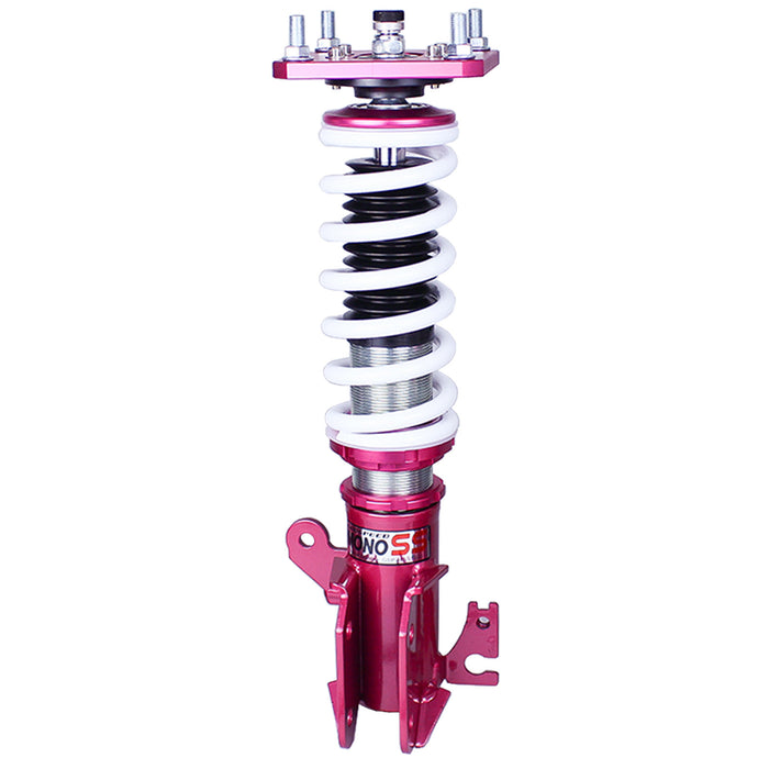 Mazda MX-6 GE Coilovers (91-97) Godspeed MonoSS - 16 Way Adjustable w/ Front Camber Plates