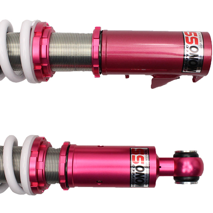 Mitsubishi Mirage FWD Coilovers (97-01) Godspeed MonoSS - 16 Way Adjustable w/ Front Camber Plates