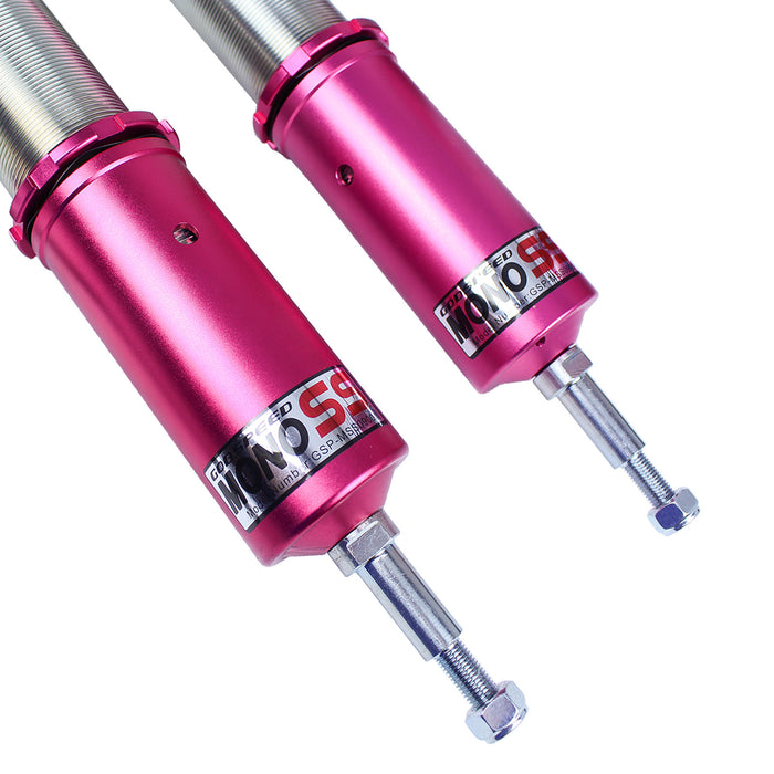 VW Beetle FWD A4 Coilovers (98-10) [49mm Front Axle Clamp] Godspeed MonoSS - 16 Way Adjustable