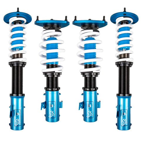 Subaru WRX Coilovers (02-07) FIVE8 SS Sport Height Adjustable w/ Front Camber Plates