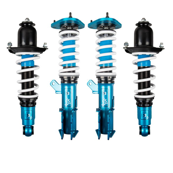 Toyota Corolla Sedan Coilovers (2009-2019) FIVE8 SS Sport Height Adjustable w/ Front Camber Plates