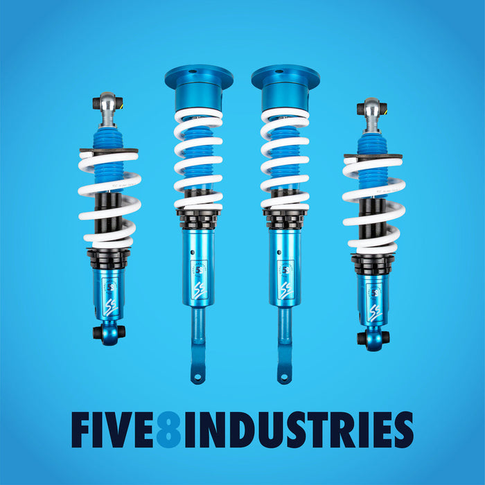 Audi A4/S4 AWD Coilovers (1996-2001) FIVE8 SS Sport Height Adjustable