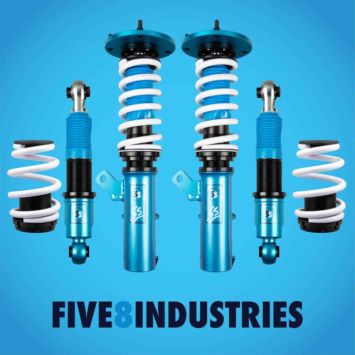 Chevy Cobalt Coilovers (05-10) FIVE8 SS Sport Height Adjustable w/ Front Camber Plates