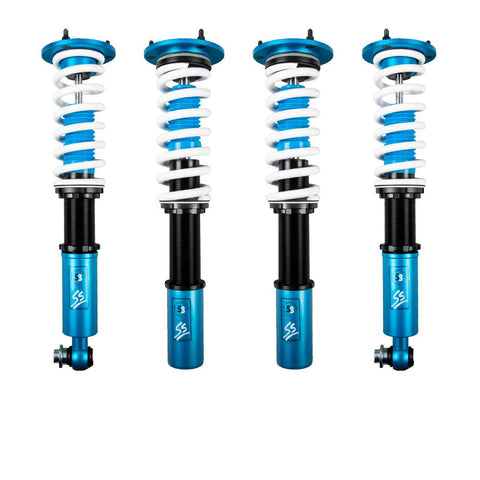 BMW 5 Series RWD E60 Non-M Coilovers (04-10) FIVE8 SS Sport Height Adjustable Height Adjustable w/ Front Camber Plates