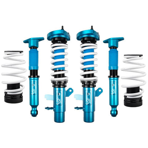 Ford Focus MK3 Coilovers (11-18) FIVE8 SS Sport Height Adjustable w/ Front Camber Plates