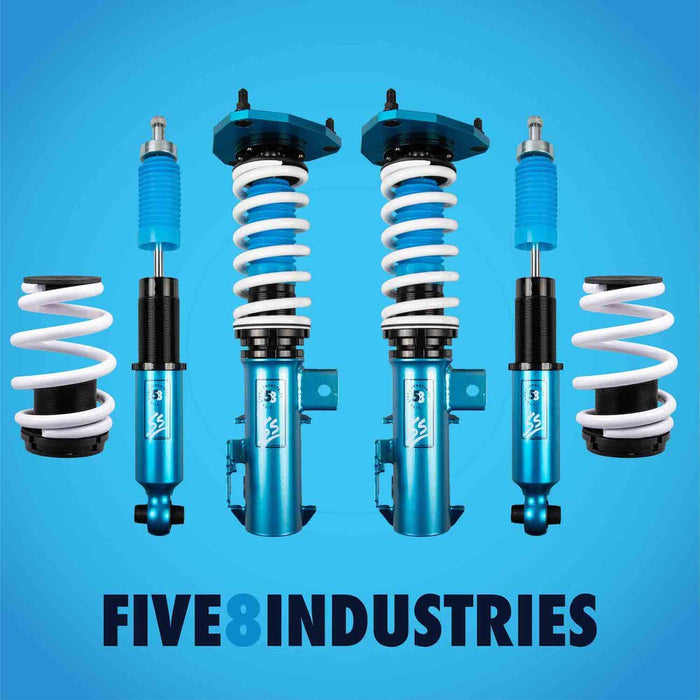 Toyota Prius XW30 Coilovers (2010-2015 ) FIVE8 SS Sport Height Adjustable w/ Front Camber Plates