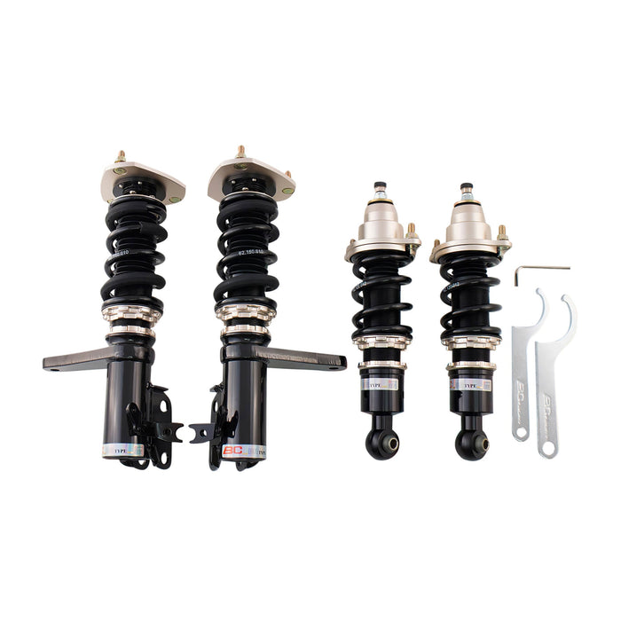 Honda Civic EM2 / ES1 Coilovers (01-05) BC Racing BR Series w/ Front Camber Plates