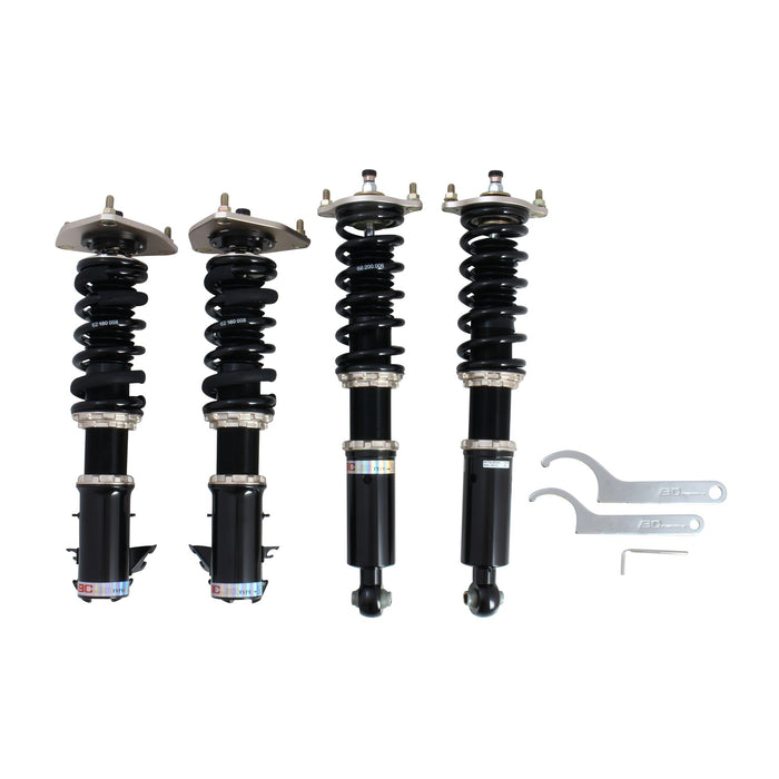 Mitsubishi Lancer Coilovers (1996-2000) BC Racing BR Series w/ Front Camber Plates