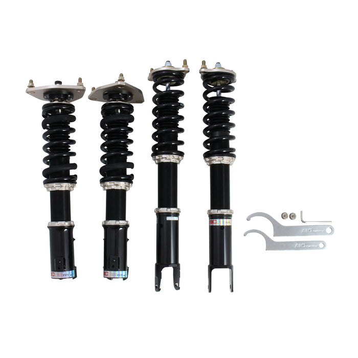 Mitsubishi Lancer EVO 7 / 8 / 9 Coilovers (02-07) BC Racing BR Series w/ Front Camber Plates