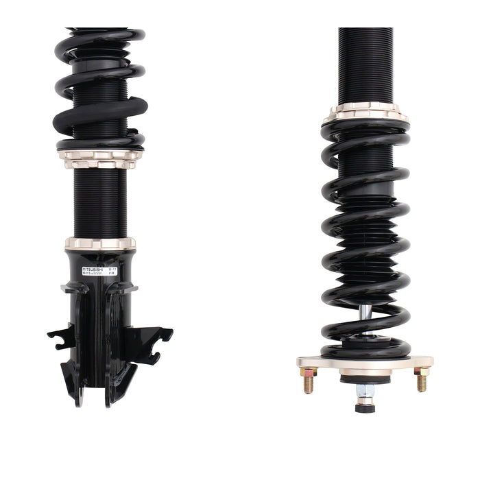 Mitsubishi Lancer EVO 4 / 5 / 6 Coilovers (96-01) BC Racing BR Series w/ Front Camber Plates
