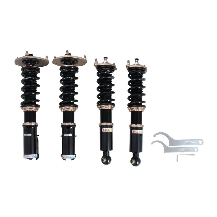 Mitsubishi Eclipse FWD Coilovers (89-94) BC Racing BR Series w/ Front Camber Plates