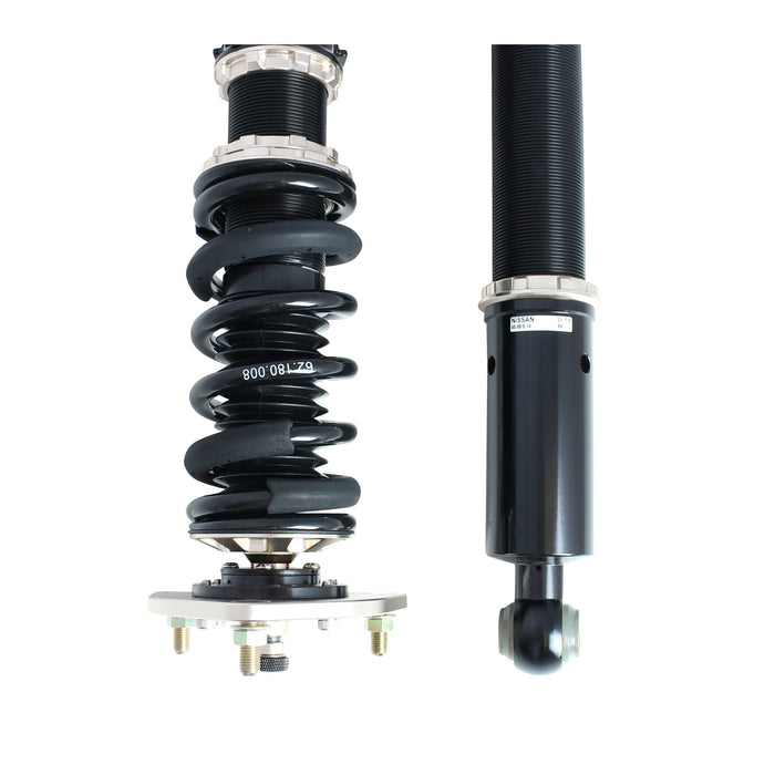Nissan 240SX S14 Coilovers (1995-1998) BC Racing BR Series w/ Font Camber Plates