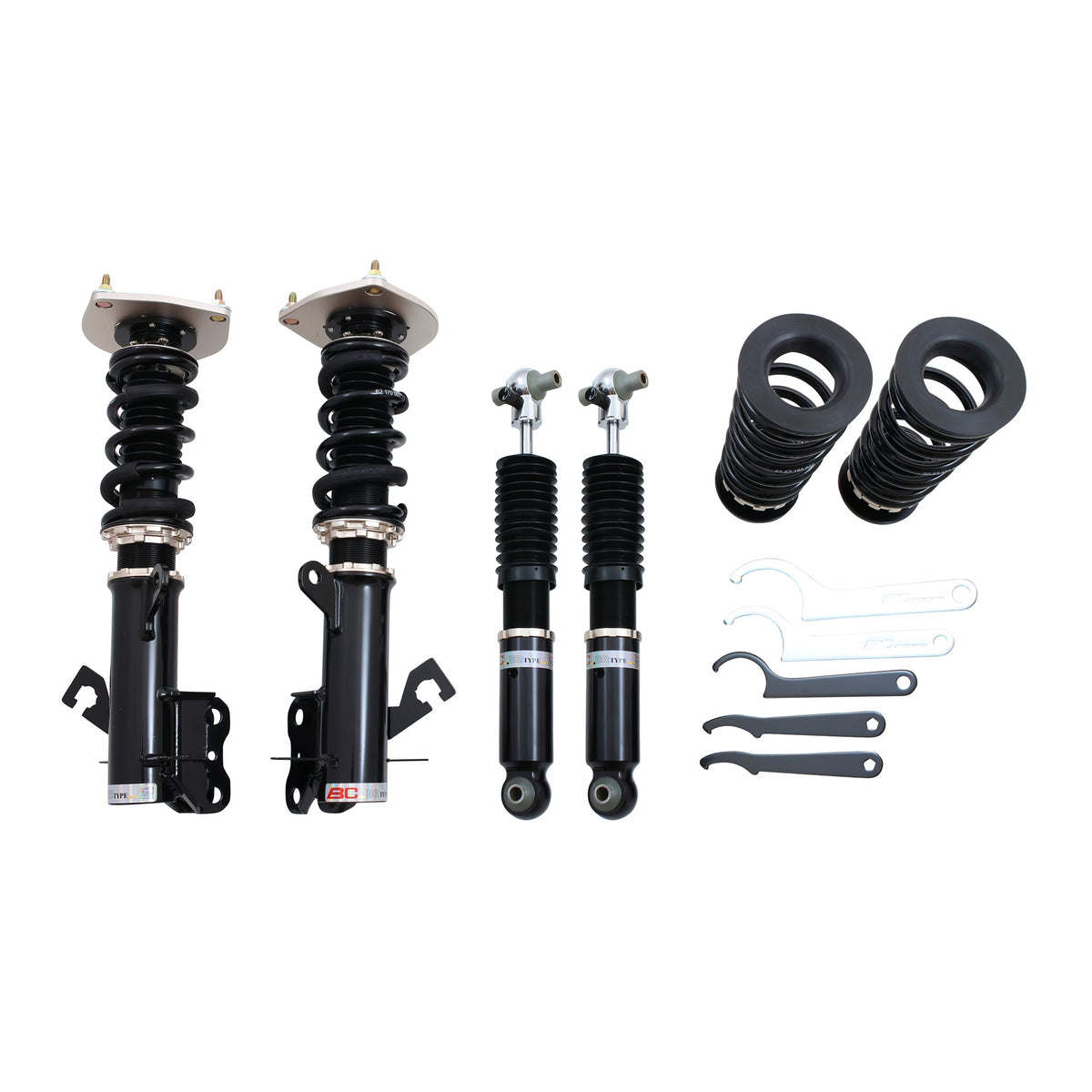 Nissan Sentra Coilovers (2007-2012) BC Racing BR Series w/ Front Cambe ...