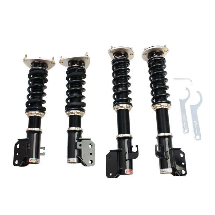 Subaru WRX Coilovers (1997-2001) BC Racing BR Series w/ Front Camber Plates