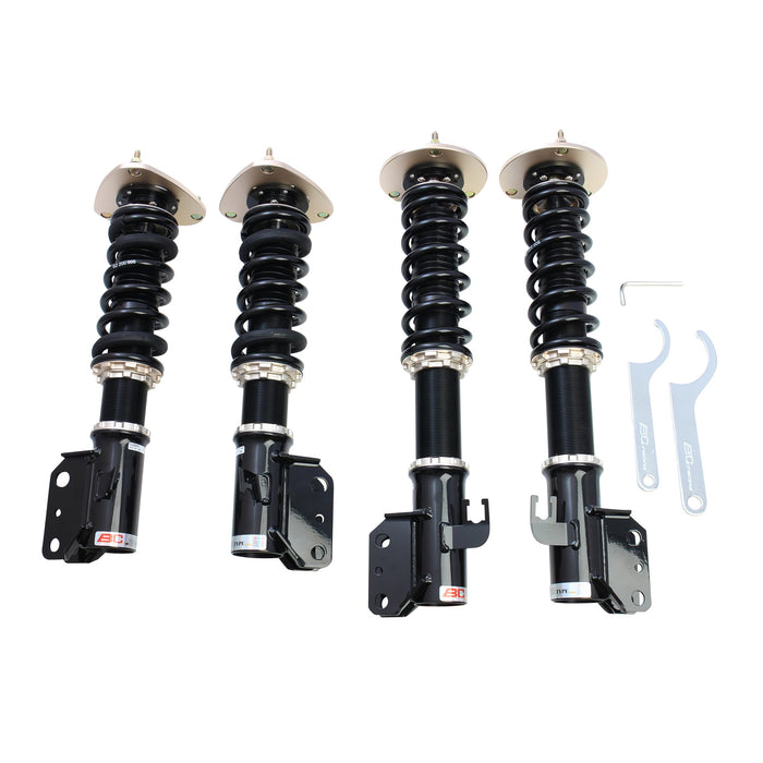 Subaru WRX STi Coilovers (2005-2007) BC Racing BR Series w/ Front Camber Plates