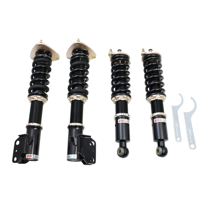 Subaru Baja AWD Coilovers (2003-2006) BC Racing BR Series w/ Front Camber Plates