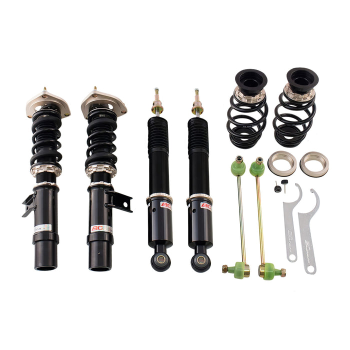 VW Golf MK6 Coilovers (10-14) BC Racing BR Series w/ Front Camber Plates - w/ 49.5mm or 54.5mm Front Strut