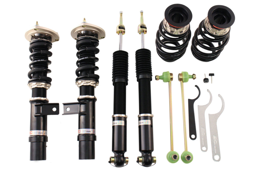 VW Golf / GTI / Golf R MK7 Coilovers (15-21) [54.5mm Front Strut] BC Racing BR Series w/ Front Camber Plate
