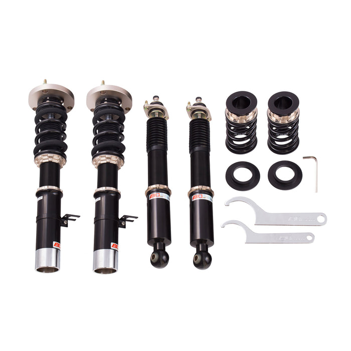 BMW 3 Series E30 Coilovers (88-93) [51mm Front Strut - Weld In] BC Racing BR Series w/ Front Camber Plates - Extreme Low Stock
