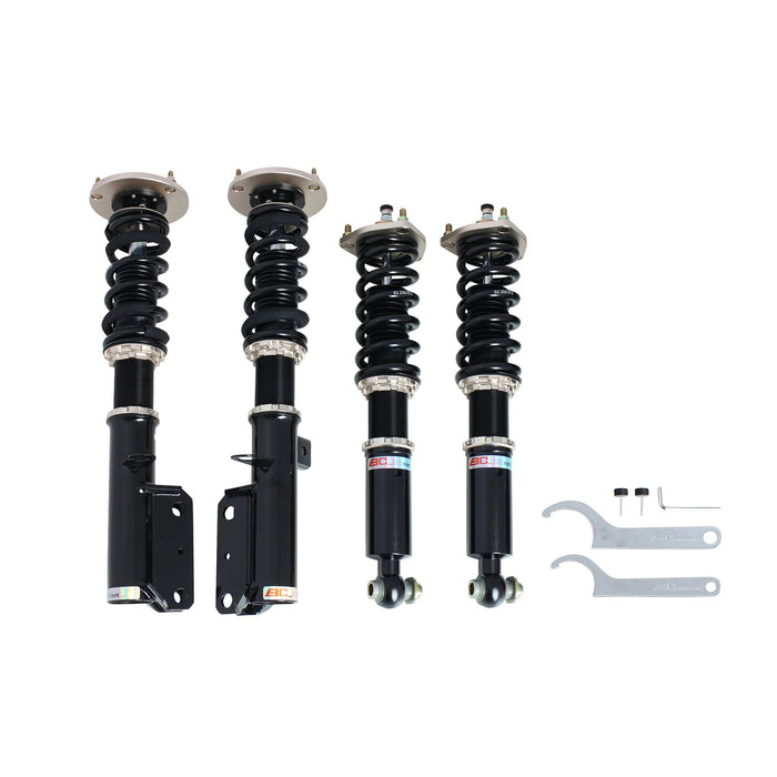 BMW X5 E53 Coilovers (01-06) [True Rear] BC Racing BR Series w/ Front Camber Plates - Extreme Low Stock