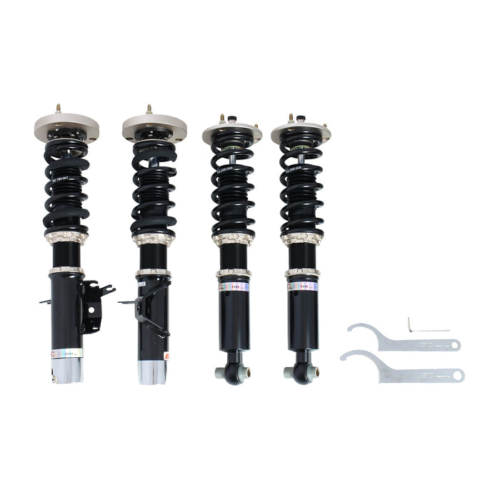 BMW 5 Series E28 Coilovers (82-88) [Weld-In] BC Racing BR Series w/ Front Camber Plate