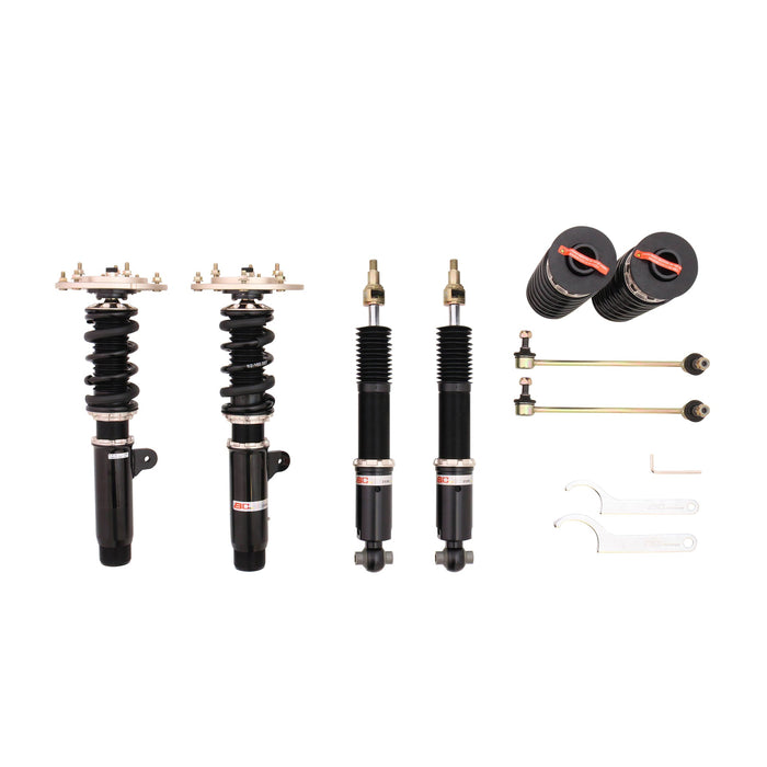 BMW 4 Series / M4 w/ EDC Coilovers (15-19) [5-Bolt Top Mounts] BC Racing BR Series w/ Front Camber Plate
