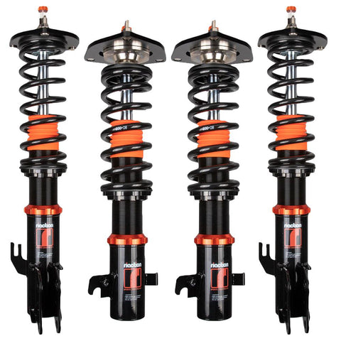 Subaru WRX STI Coilovers (05-07) Riaction GT-1 32 Way Adjustable w/ Front Camber Plates