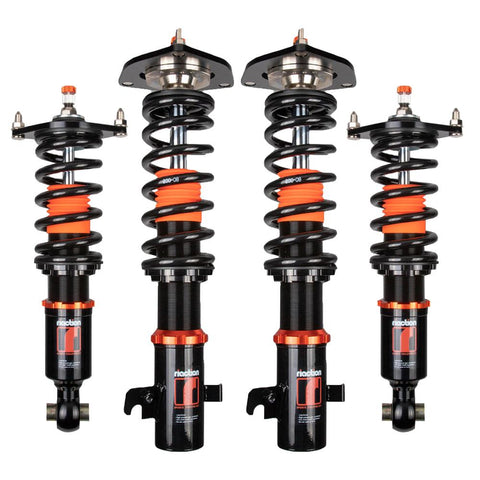 Subaru WRX Coilovers (08-14) Riaction GT-1 32 Way Adjustable w/ Front Camber Plates