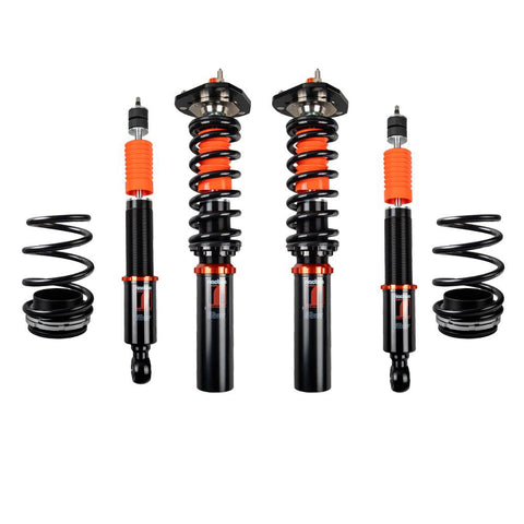 Toyota Corolla AE86 Coilovers (83-87) [ Weld on] Riaction GT-1 32 Way Adjustable w/ Front Camber Plates