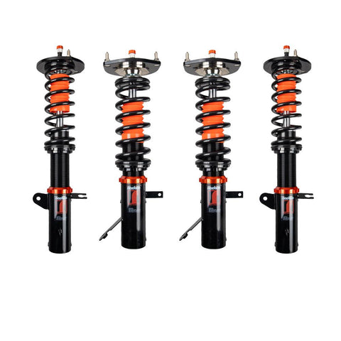 Toyota Corolla Coilovers (93-02) Riaction GT-1 32 Way Adjustable w/ Front Camber Plates