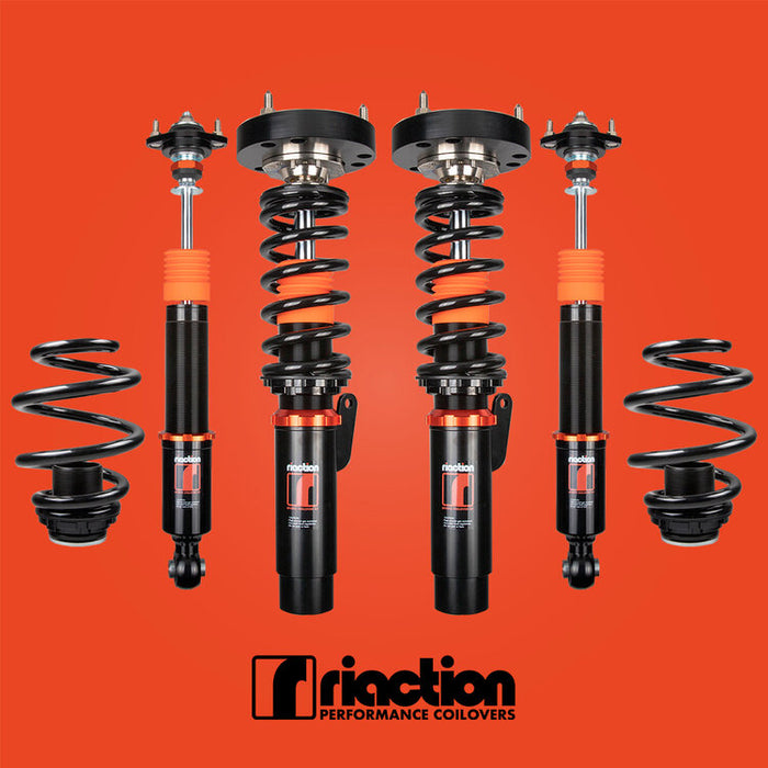 BMW 3 Series / M3 E46 Coilovers (99-05) Riaction GT-1 32 Way Adjustable w/ Front Camber Plates