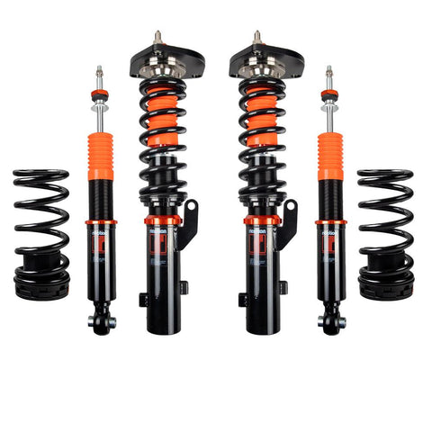 Hyundai Genesis Coupe Coilovers (10-16) Riaction GT-1 32 Way Adjustable w/ Front Camber Plates
