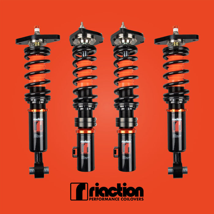 Hyundai Genesis Coupe Coilovers (10-16) [True Rear] Riaction GT-1 32 Way Adjustable w/ Front Camber Plates